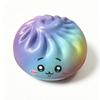 Сквиши-пельмешки Булочки Баоцзы Пельмешки Mystery Box Разноцветная еда Сквиши Сенсорный шар из теста Антистресс Сжимаемые шарики