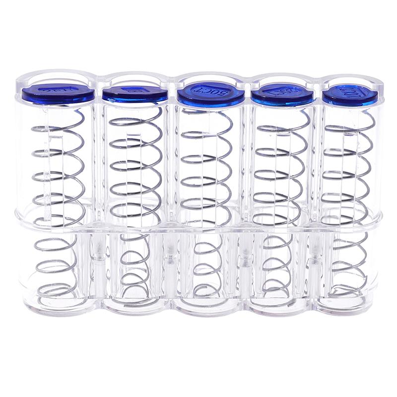 Creative Storage Coins Purse Storage Box Euro Coin Dispenser Coin Holder Case