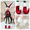 Christmas Elf Decorations Plush Fabric Holiday Ornaments For Home And Commercial Use