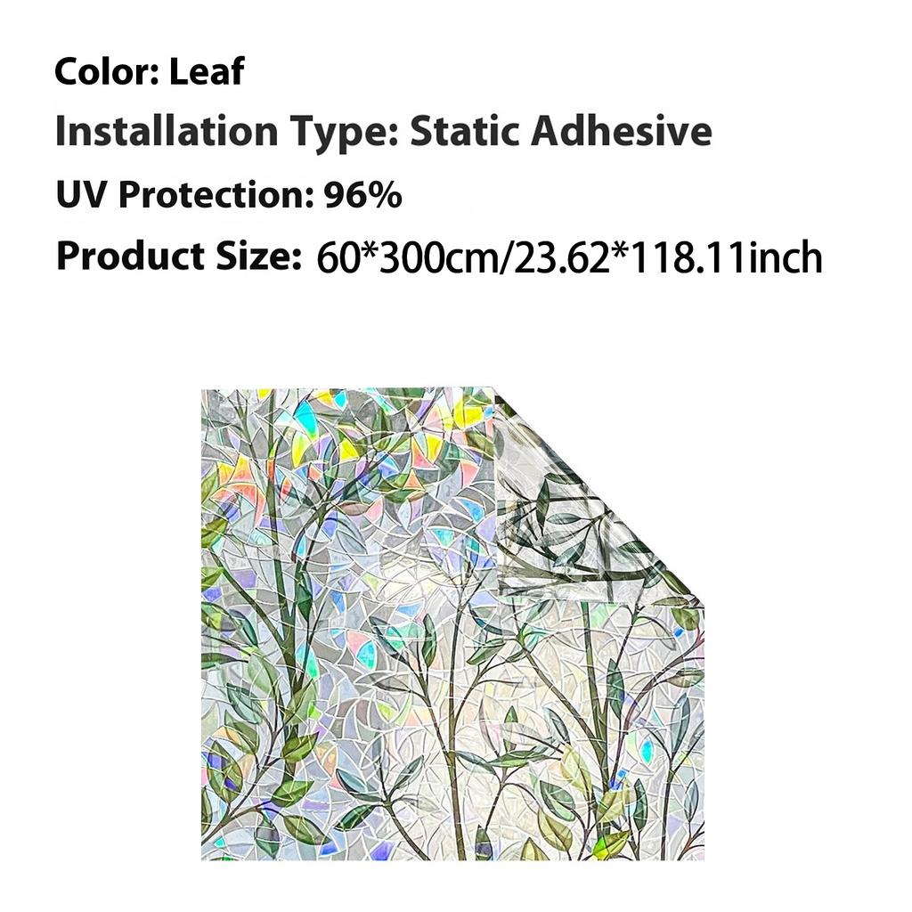 Window Privacy Film Heat Control Window Anti-Peep Film Wear Resist Translucent Glass Sticker for Glass Door Home Office