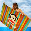 Модное Микрофибровое Одеяло P-Paul Frank Быстросохнущие Пляжные Полотенца Большого Размера с Принтом Супервпитывающее Полотенце-Одеяло для Бассейна