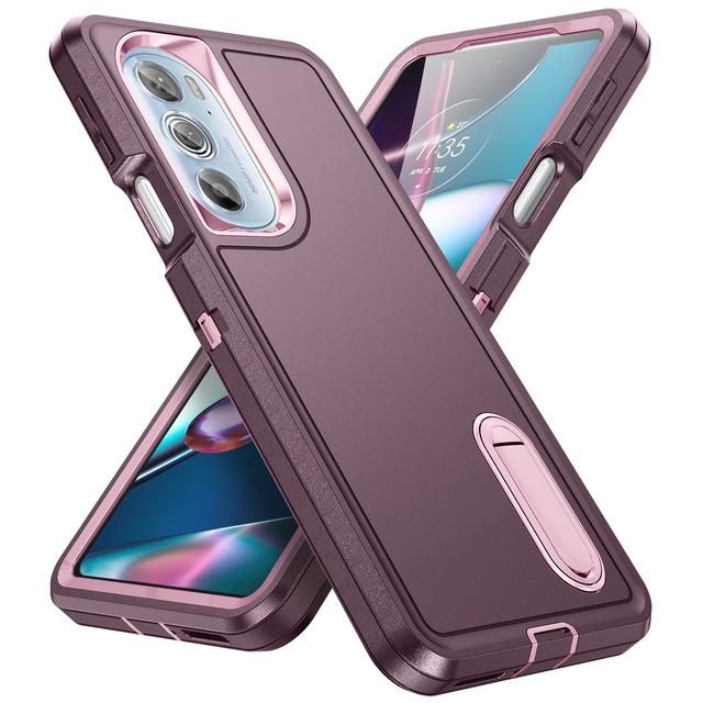 Drop Protection Stand Function Armor Case For Motorola Moto Edge 30 Pro Anti -Scratch Cell Phone Cover For Moto Edge 30 Pro Cases