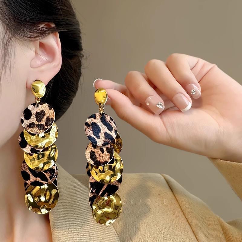 Роскошные европейские и американские серьги-пусеты с бриллиантовой кисточкой для вечеров и вечеринок