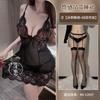 Hot-selling lingerie lace suspender slim mesh sexy fun pure flirting