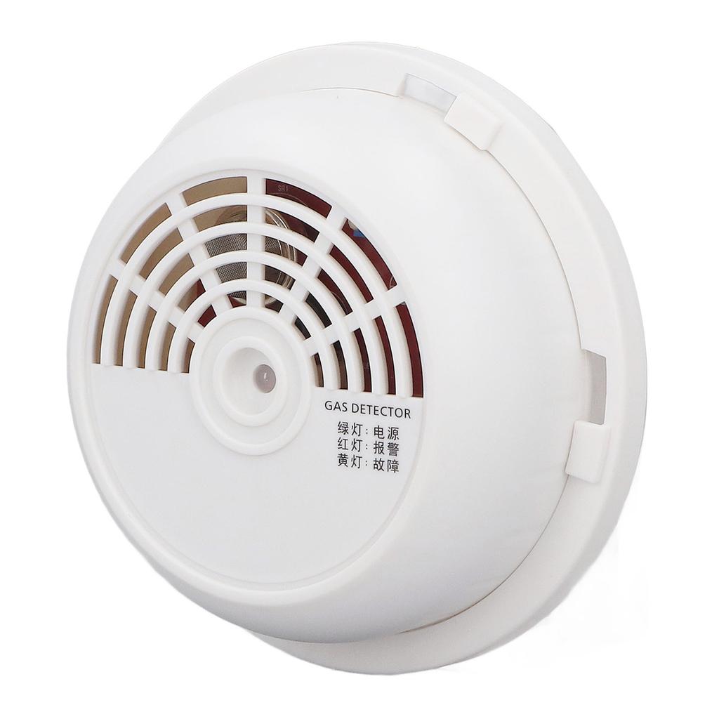 Детектор природного газа ABS Потолочная сетевая сигнализация Звуковое и световое оповещение Газовая сигнализация для дома Safe 12?28В