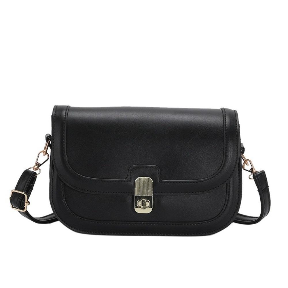 Korean Style Crossbody Bag Texture Women Underarm Bag Elegant PU Leather Shoulder Bag Outdoor