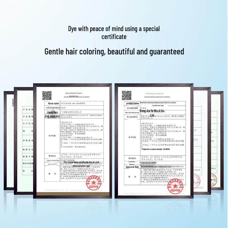 Медово-молочный чай Пузырящаяся краска для волос - Орехово-пепельный коричневый, Бестселлер Домашняя краска для волос