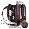 Crossbody Bag Men's Crazy Horse Leather Shoulder Bag Retro Men's Bag Multi-functional Bag
