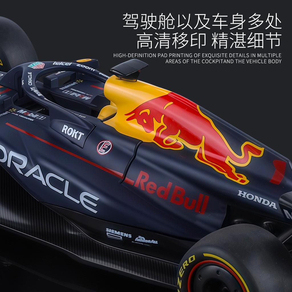1:18 Oracle Red Bull Racing Rb19 Автомобиль Формулы-1 Макс Ферстаппен №1 Металлическая литая модель Коллекционные предметы и хобби