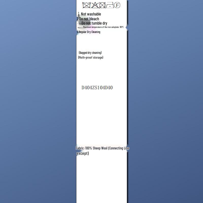 Sancai Women's 100% Wool Notched Lapel Winter Coat