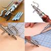 Leather Working Tool Leather Craft Tool Set Leather Edges Polisher Leather Groover for DIY Leather Hand Stitching Sewing