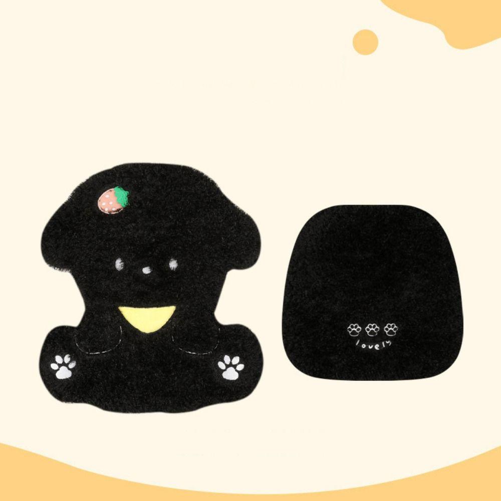 Cartoon Cute Plush Car Seat Cushion Warm Car Backrest Durable Seat Protector Pad Drive