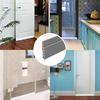 Door Bottom Sealing Strip Stopper Self-adhesive Anti-slip Soundproof Moisture Proof Prevent Insect Block Sunlight Dustproof Protection Sound