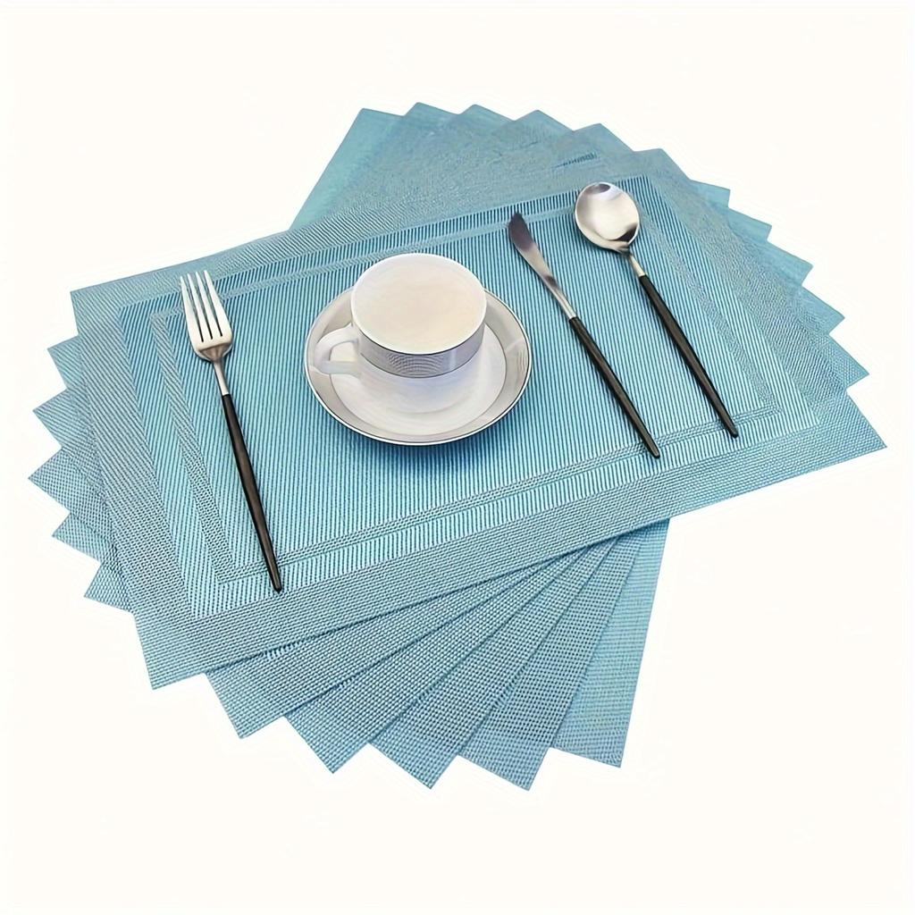 Shelf Liners, Heat-Resistant Table Mats, Washable And Non-Slip Placemat, Placemat, Table Decor, for Kitchen And Dining Table, Home Supplies