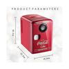 Coca-cola 12V Portable 4 Liter/6 Can Thermoelectric Mini Fridge/Warmer with Bluetooth Speaker