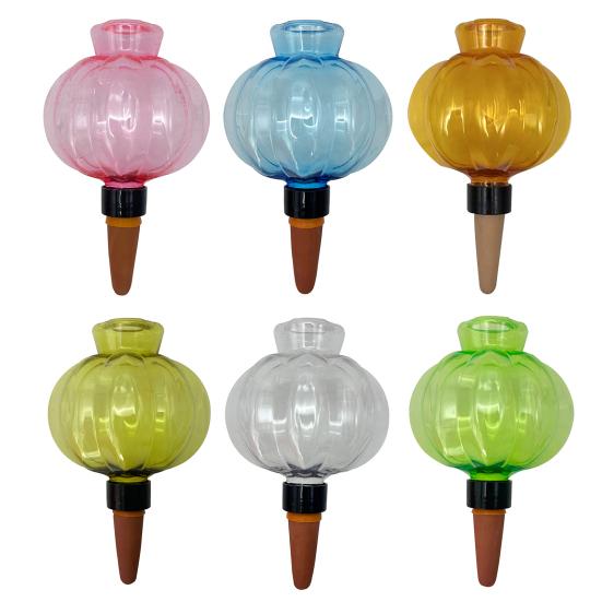 Самополивающийся шип Автоматическая поливочная колба с терракотовым шипом Дизайн фонаря Самополивающиеся шары для комнатных и уличных растений