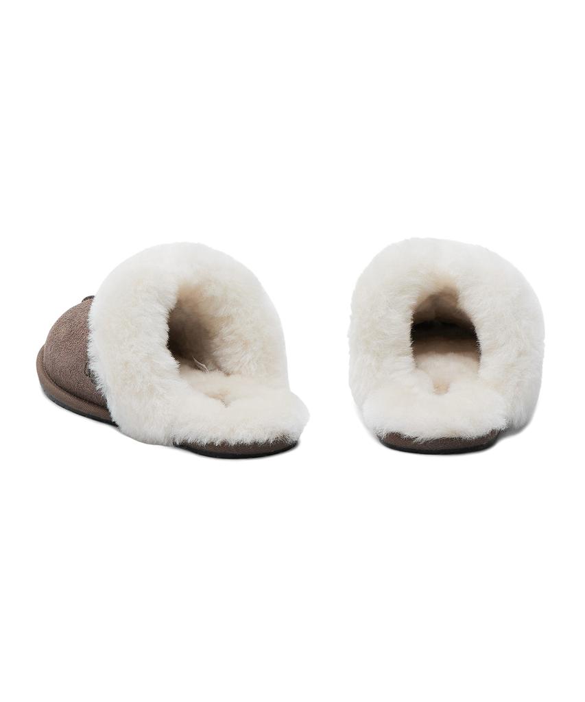Ugg [Женские] Тапочки из замши и овчины (Scuffette II) - Эспрессо / 1106872Esp