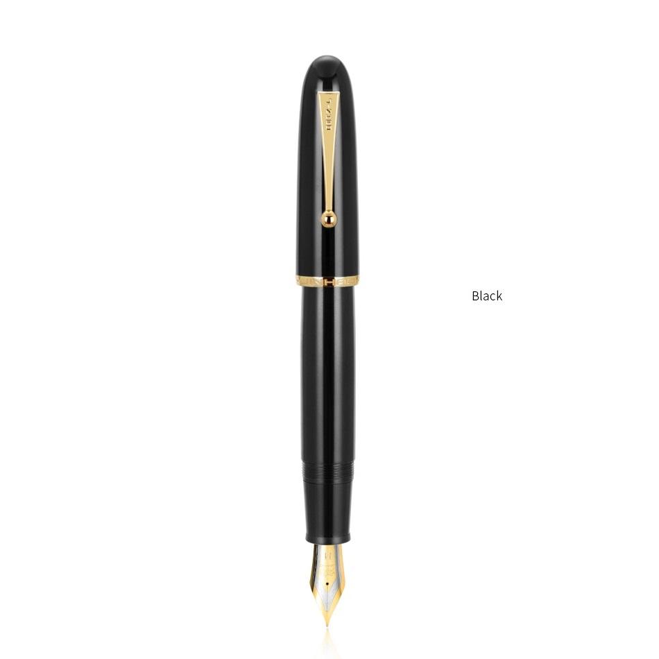 Перьевая ручка Jinhao 9019 с иридиевым пером M для написания каллиграфической подписи, картридж 2,6 мм без чернил