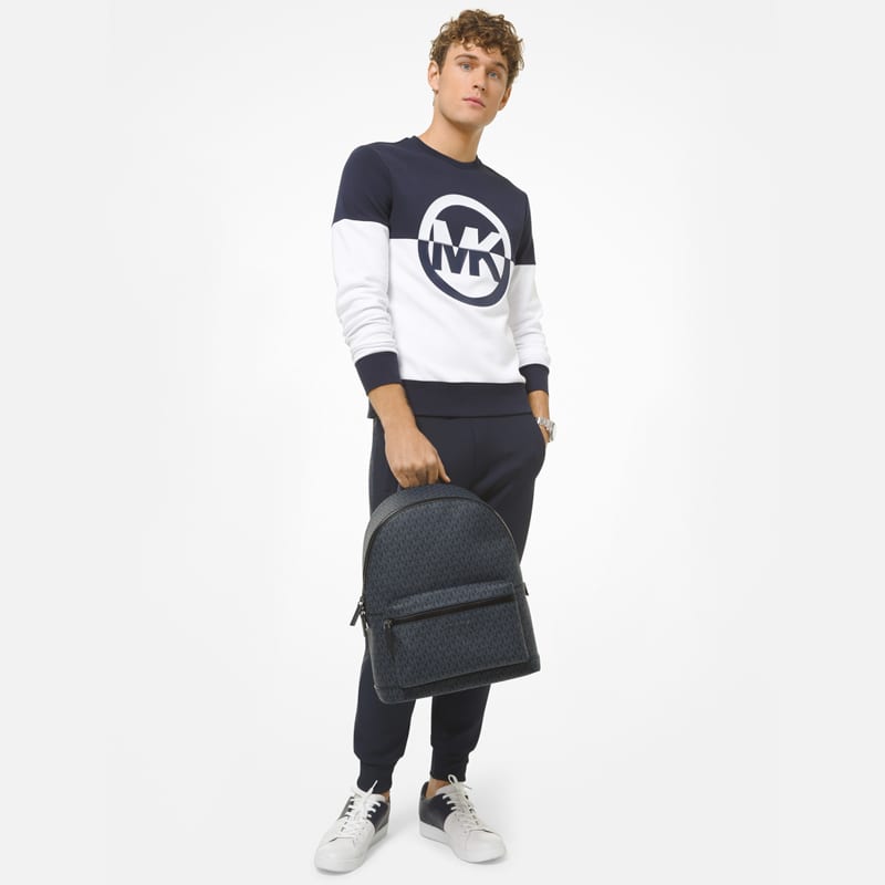 MICHAEL KORS Artificial Leather Backpack Large Men's Marine Blue 37U9LCRB3B-502