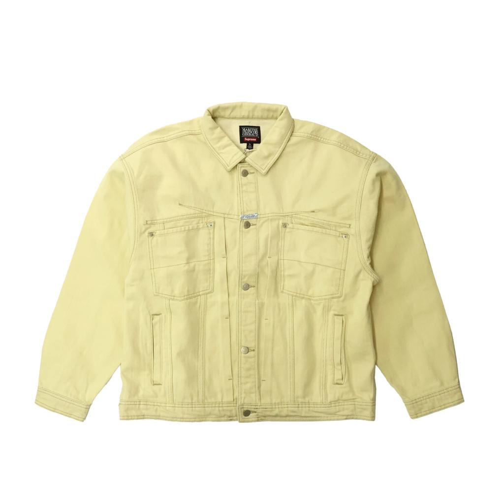 Supreme Marithe Francois Girbaud X-Seam Denim Trucker Jacket Natural