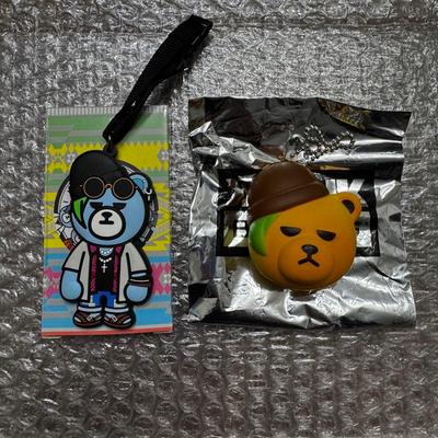 [Б/У] BIGBANG KRUNK Товары Брелок в виде хлеба Резиновая бирка Jiyeon