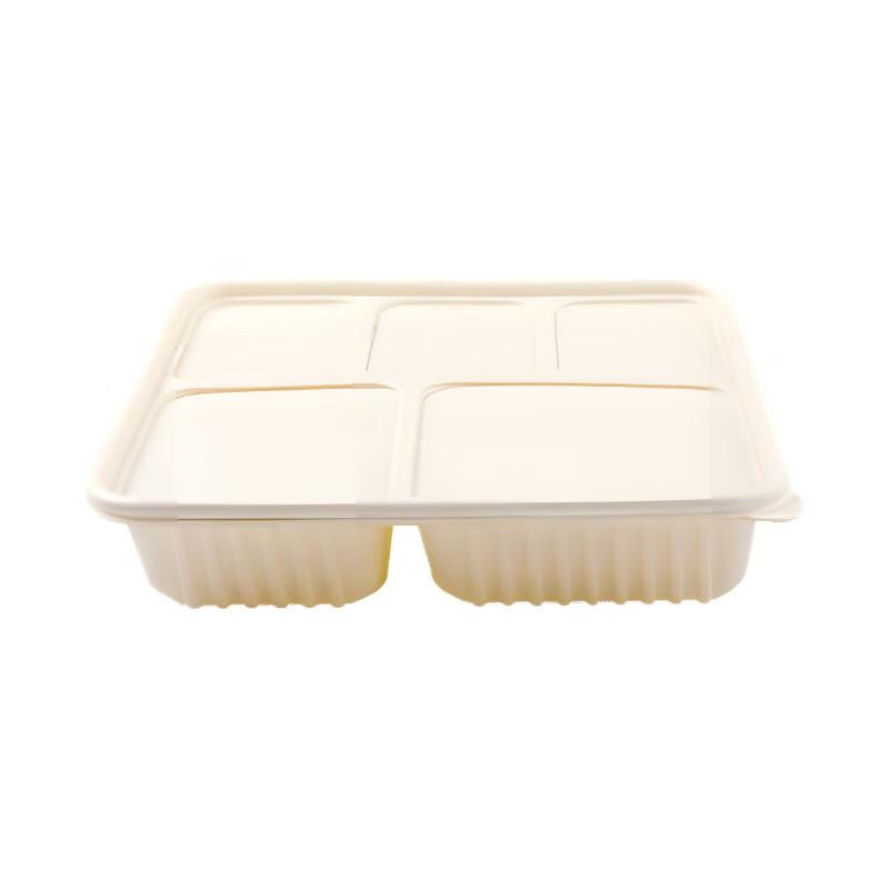 Xinyi 5-Compartment Biodegradable Corn Starch Meal Box
