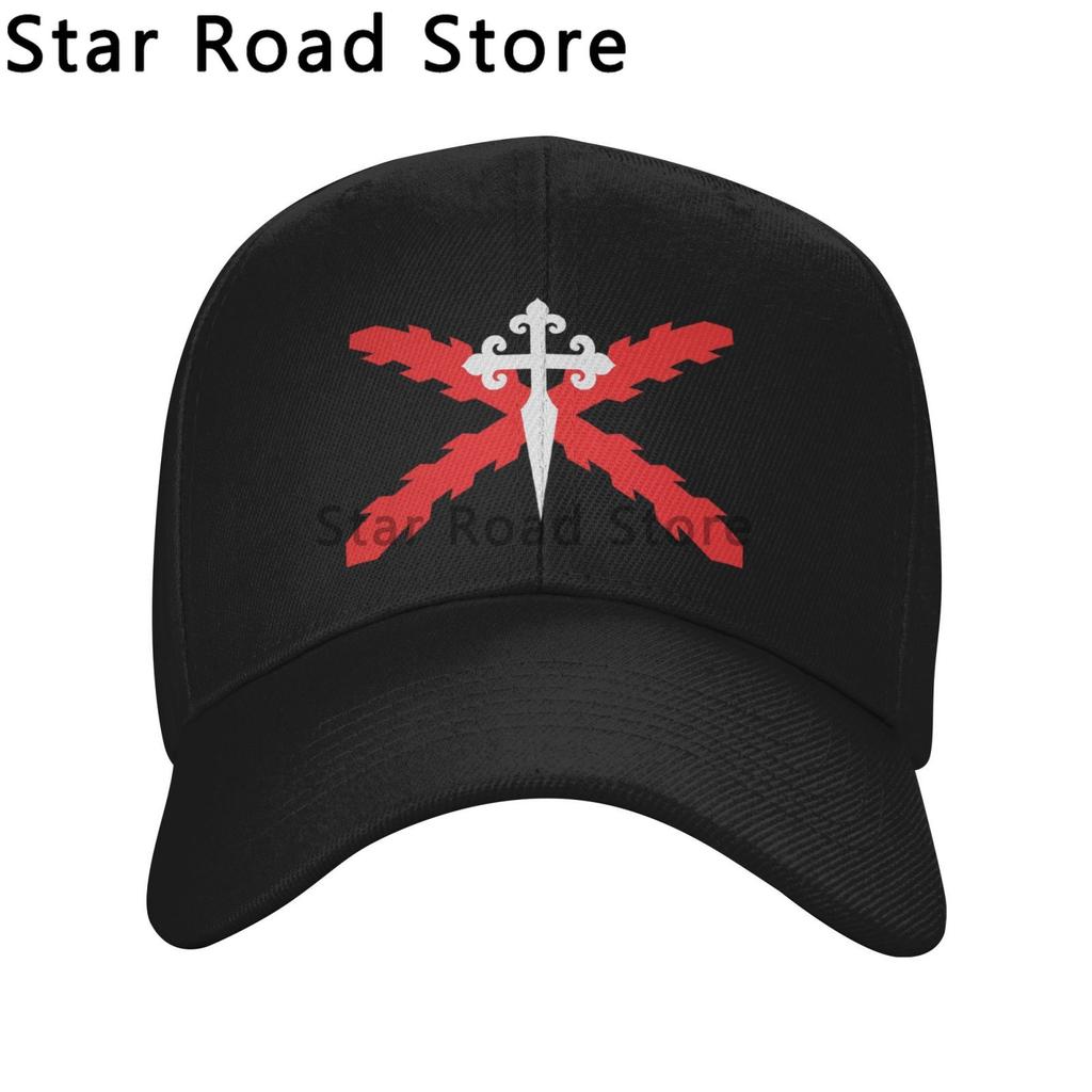 Spanish Empire Baseball Caps Spain Hats Imperio Travel Burgundy Hispanic Catholic Monarchy Cross Flags hat Unisex Unisex Trucker Cap