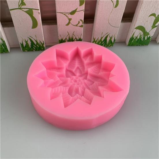 Форма для мастики Термостойкая Легкая выемка Антипригарная Форма для торта Лист падуба к Рождеству Кондитерская KTY