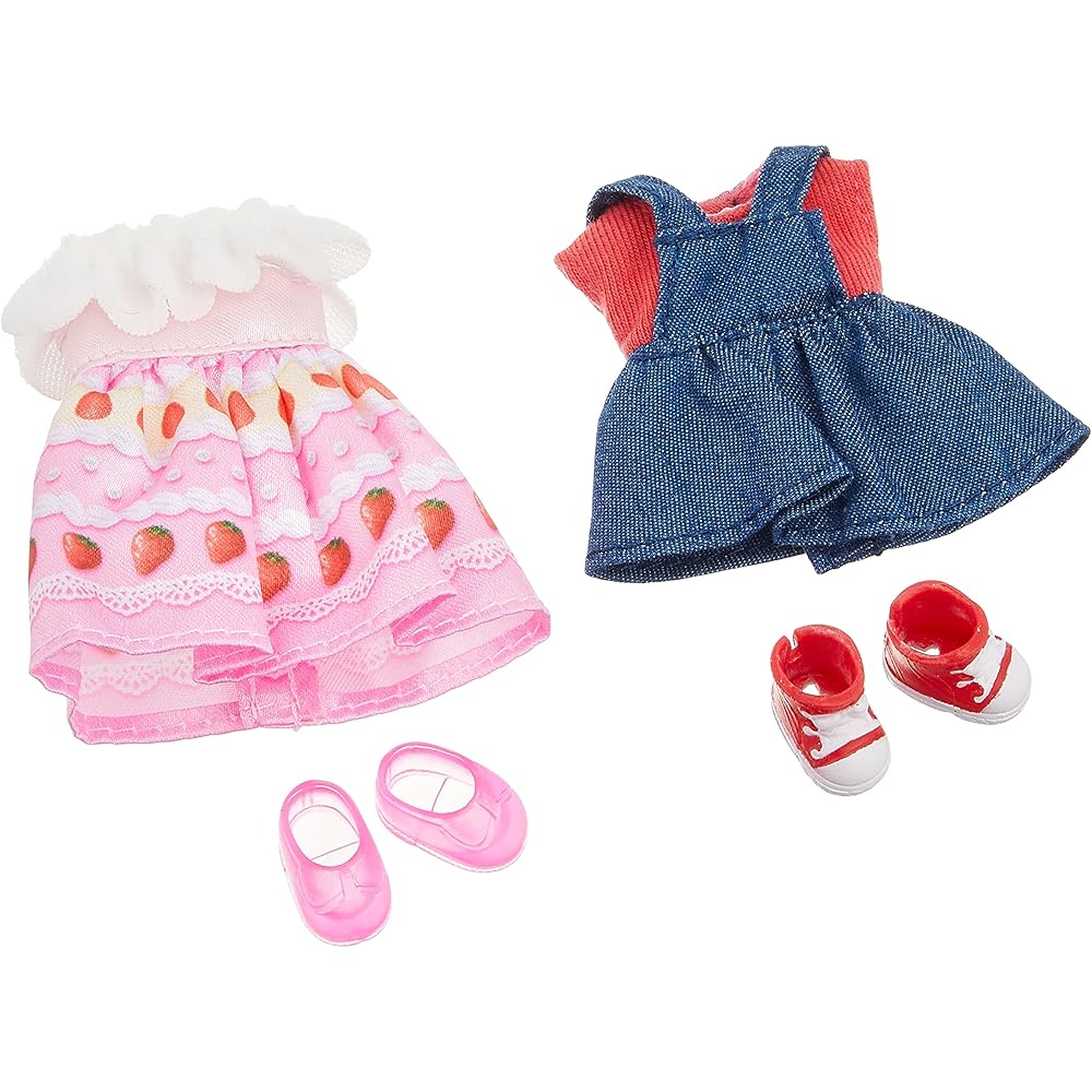Takara Tomy Licca-chan Dress Set LW-22 Sweet Princess & Picnic Girl 3+ Years Dress-Up Doll Toy