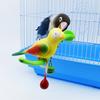 Жердочка для попугая для птичьей клетки, подставка для жердочки на винте, платформа для птичьей клетки, жердочки для лазанья, игрушка для попугаев, волнистые попугайчики