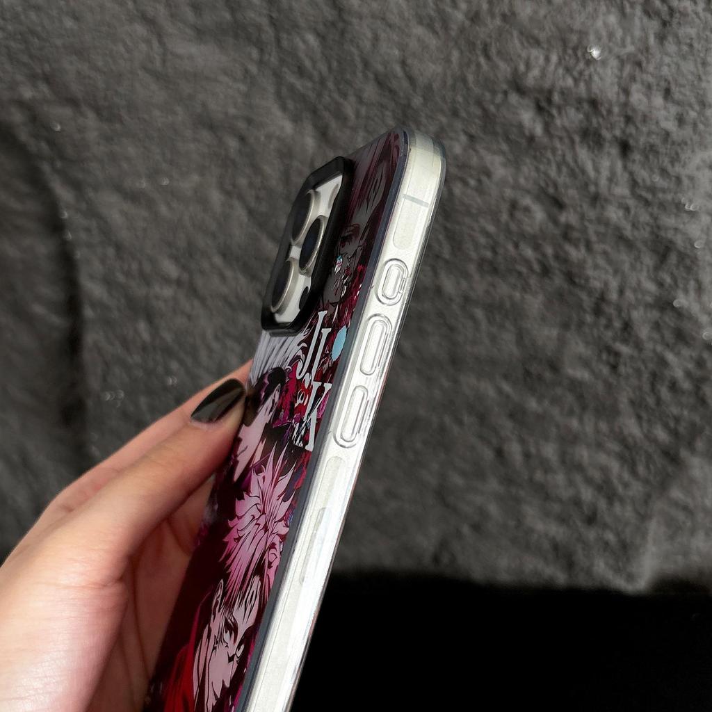 Чехол для iPhone с Годжо Сатору из Jujutsu Kaisen: Мягкий чехол для 17 Pro Max, iPhone 15/14/13/11, 16 Pro