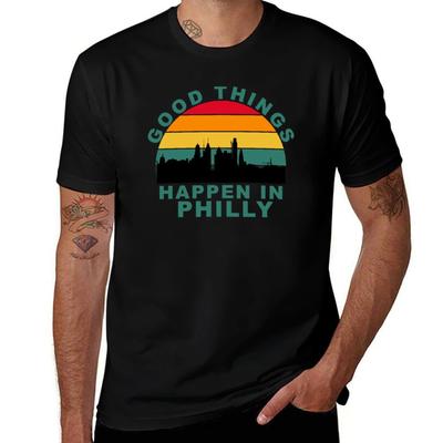 Good Things Happen In Philly Tshirt High Quality Durable Tshirt