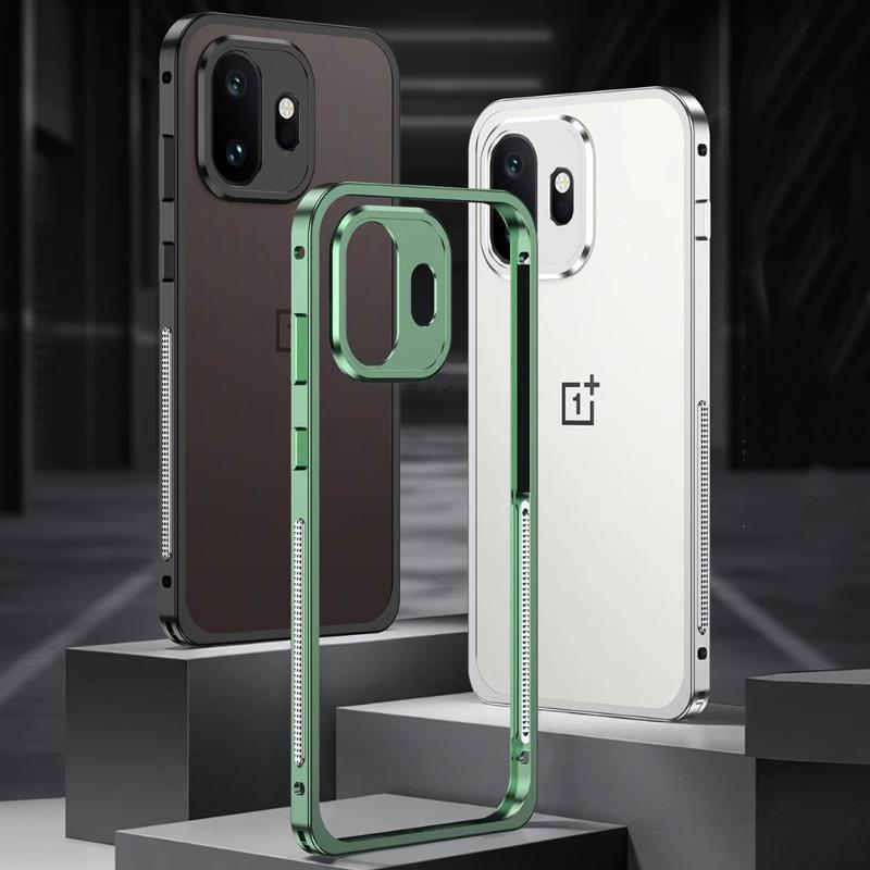 Для OnePlus 15T Съемный Металлический Защитный Чехол Ультратонкий Чехол Для OnePlus 15T 1+15T Металлическая Рамка Ударопрочный Чехол Бампер