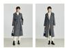 Lily Grey Woolen Coat for Women