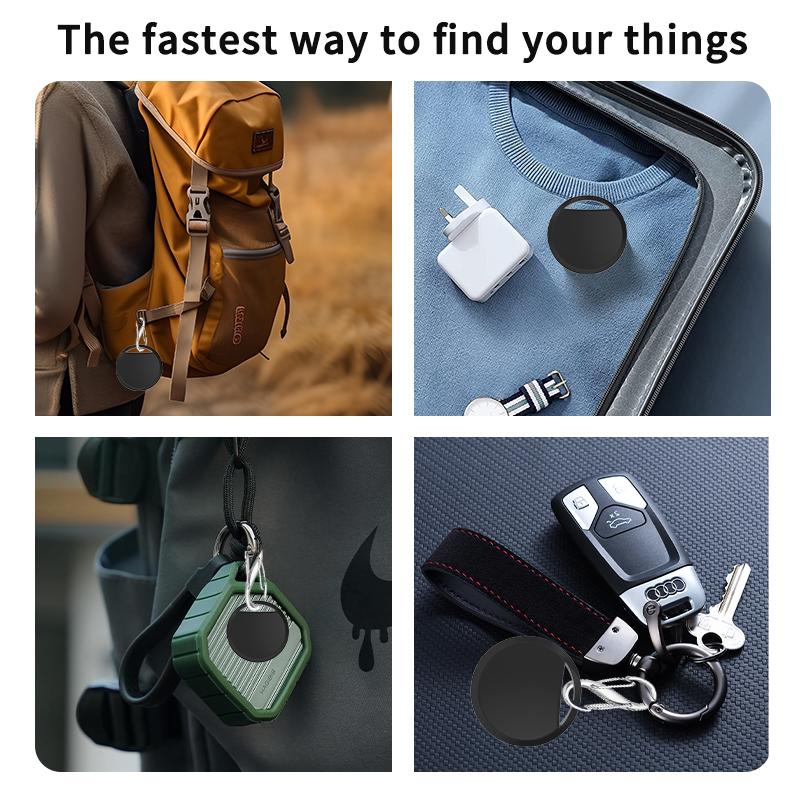 1/2 /4 pcs Anti-lose Tracker for Apple Airtag Replacemen via Find My Bluetooth GPS Tracker For Luggage IOS MFi Key Finder 5
