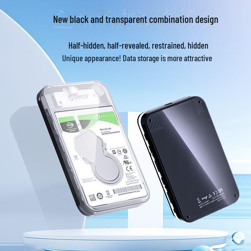 Orico 2.5" USB-C External SSD/HDD Enclosure with SATA Compatibility