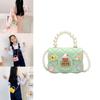 Stylish Mini Shoulder Bag For Girls With Cute Pearl Design And Versatile Colors