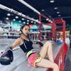 Men Women Muay Thai Shorts Boxing Training MMA Fight Gym Workout Lightweight Durable Synthetic Fabric