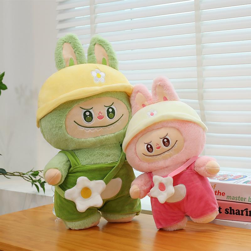 Сатчел комбинезон рабуб плюшевая игрушка маленькая ромашка рабуб кукла кукла POP MART