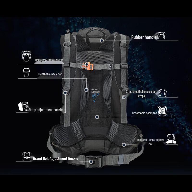 ALPINT MOUNTAIN 50L Туристический рюкзак для походов и путешествий