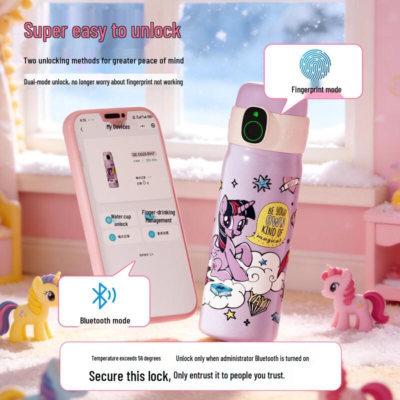 Термобутылка Germ My Little Pony с отпечатком пальца