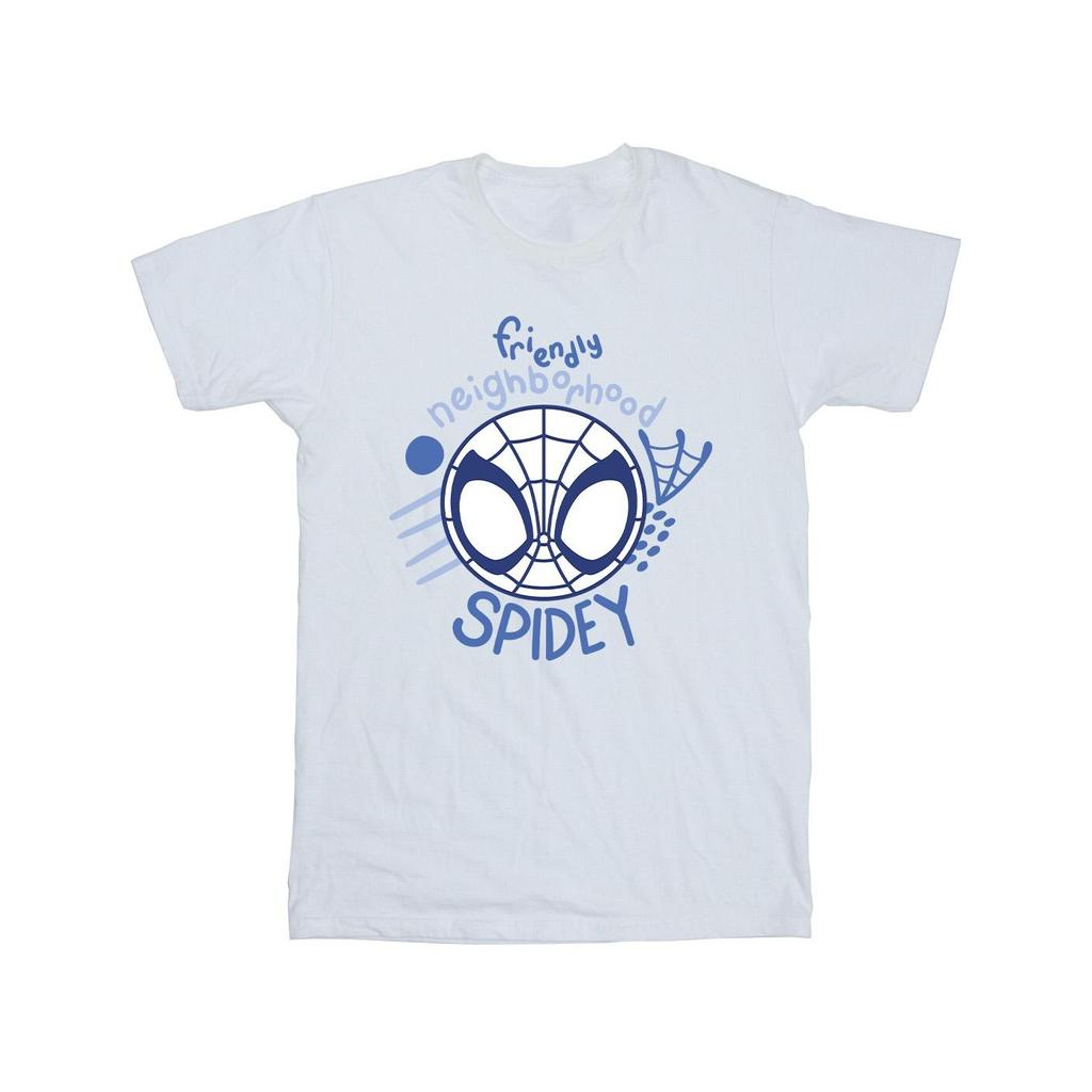 Marvel Mens Spidey And His Amazing Friends Neighbourhood T-Shirt