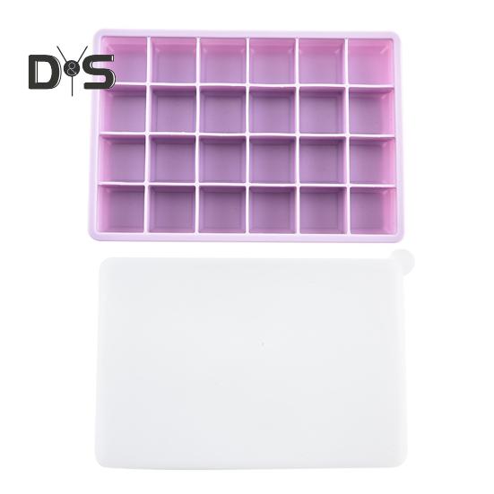 Силиконовый лоток для льда с крышкой, 15/24 ячейки, легко вынимается, не содержит бисфенол А, летний холодильник, пресс-форма для приготовления коктейлей и виски, льдогенератор, кухонные принадлежности