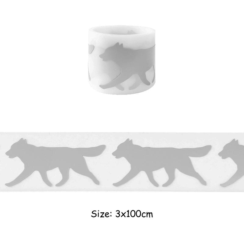 Серебряные светоотражающие ленты патч Высоковидимая виниловая пленка наклейки для одежды Diy Parches Ropa теплопередача фрукты декор патч 3x100 см