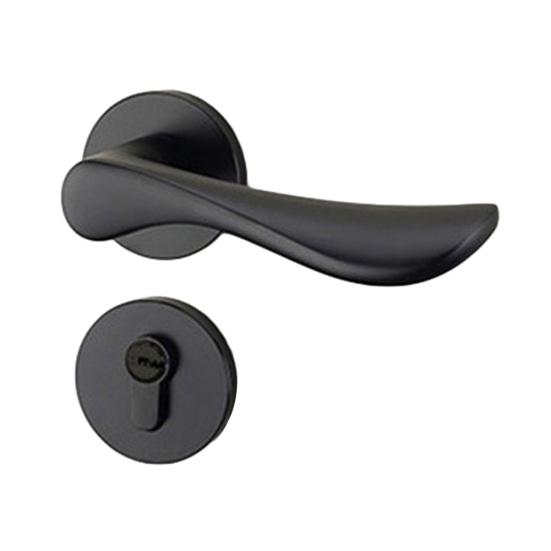 1 Set Ntique Mute Handle Room Door Knob Lock Anti-theft Security Furniture Hardware