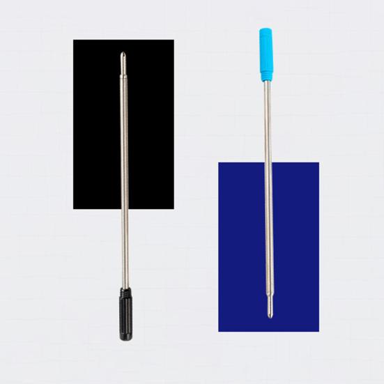 Стержни для шариковых ручек Синие чернила Стержни для ручек среднего размера Гладкое письмо Быстросохнущий Прочный дизайн наконечника Универсальные стержни Аксессуары для гелевых ручек