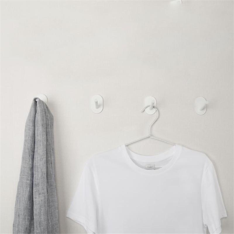 3pcs Xiaomi Youpin HL Little Self Adhesive Hooks Strong Kitchen Bathroom Closet Wall Hooks 3kg Max Load Hanger Hook Up