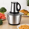 3 л Мини Электрическая Мясорубка Нержавеющая Сталь Кухонный Комбайн Мини Измельчитель Фарша Для Пищи Для Использования На Открытом Воздухе