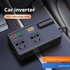 12V/24V Car Inverter 200W DC To AC 220V With Converter Switch QC 3.0 USB/PD/Type-C Chargers Power Adapter Voltage Detection Tool