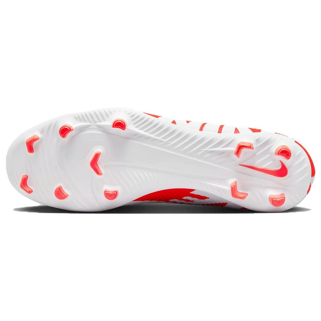 Nike Кроссовки унисекс Mercurial Superfly 9 Club MG Ready Pack Белые Ярко-Малиновые Черные DJ5961-600